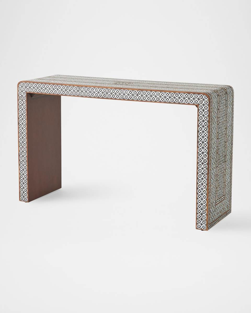 Aravalli Mother of Pearl Console Table
